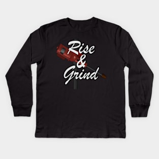 Rise & Grind Kids Long Sleeve T-Shirt